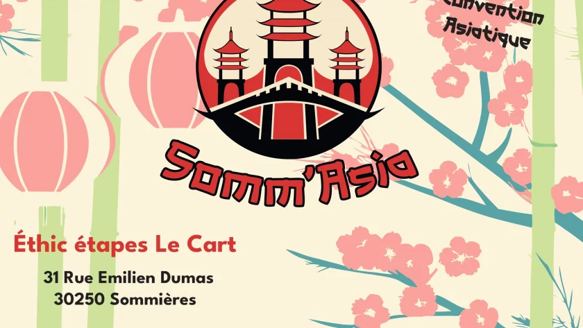 Évènement Somm'Asia 2025 Calade convention asiatique