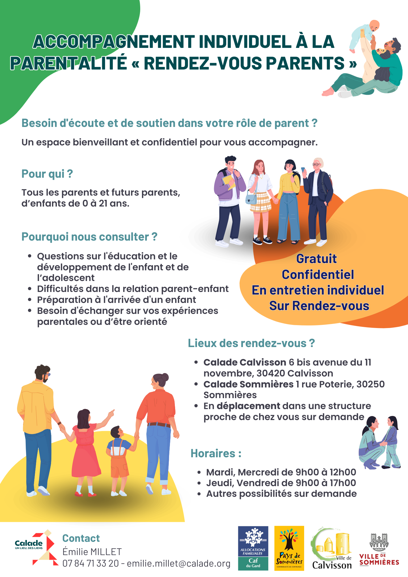 Accompagnement individuel à la parentalité
